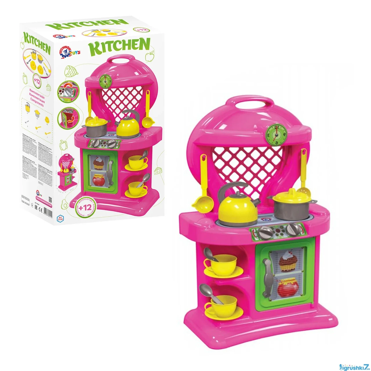 Гр Кухня №10 2155 (3) "Technok Toys" в коробці