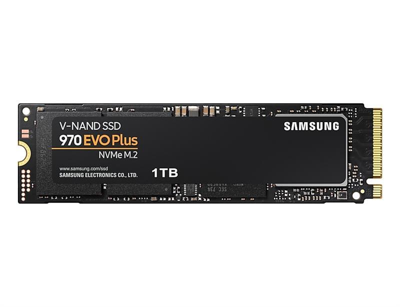 SSD диск 1ТB Samsung 970 EVO Plus M.2 PCIe 3.0 x4 V-NAND MLC (MZ-V7S1T0BW)