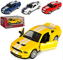 Машина — метал. "Kinsmart" Sheiby GT50 2007,в кор-ці,16х8,5х7,5см №KT5310W(24)