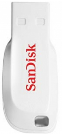 Флеш-пам`ять 16GB "SanDisk Cruzer Blade" USB2.0 white №9237