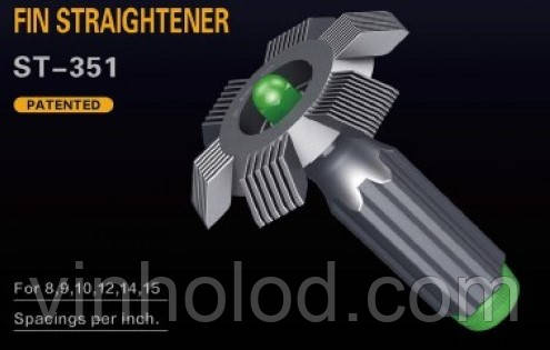 Гребінка для редагування ребр конденсатора (пластикова) Super Stars ST-351 (8,9,10,12,14,15), фото 1