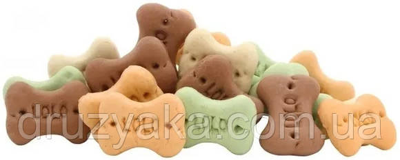 Печиво для собак малих порід Lolo Pets КІСТОЧКИ мікс XS, 950гр