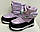 Зимові чобітки дитячі Kimboo 2377-1F фіолетові на дівчинку 25, фото 2