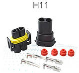H11 H8 H9 вологозахищені автомобільні роз'єми конектори 2 — пінові, фото 2