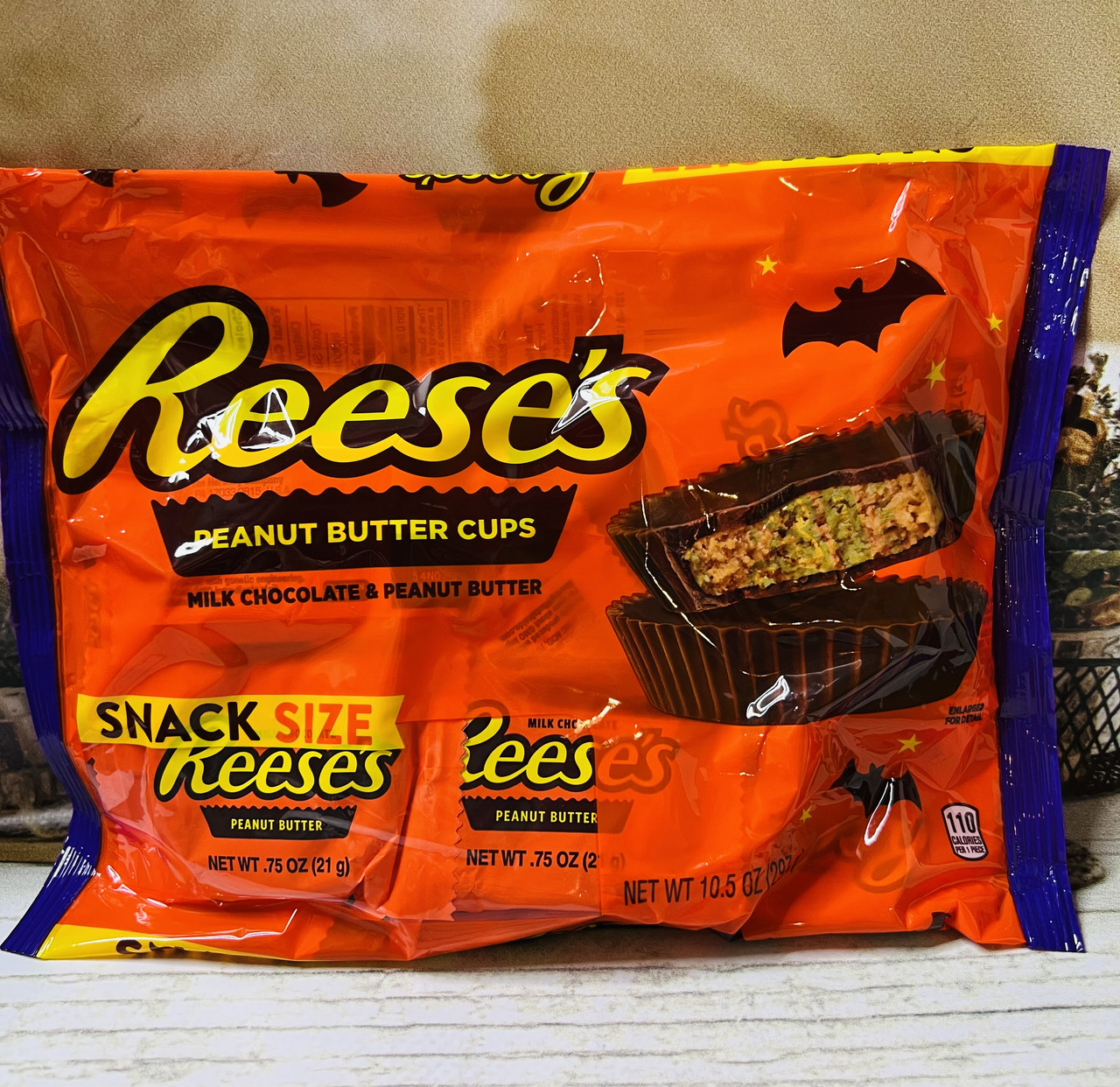 Шоколадні цукерки з арахісовою пастою Reese's snack size