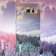 Силиконовый чехол "Зима" для Samsung Galaxy S6