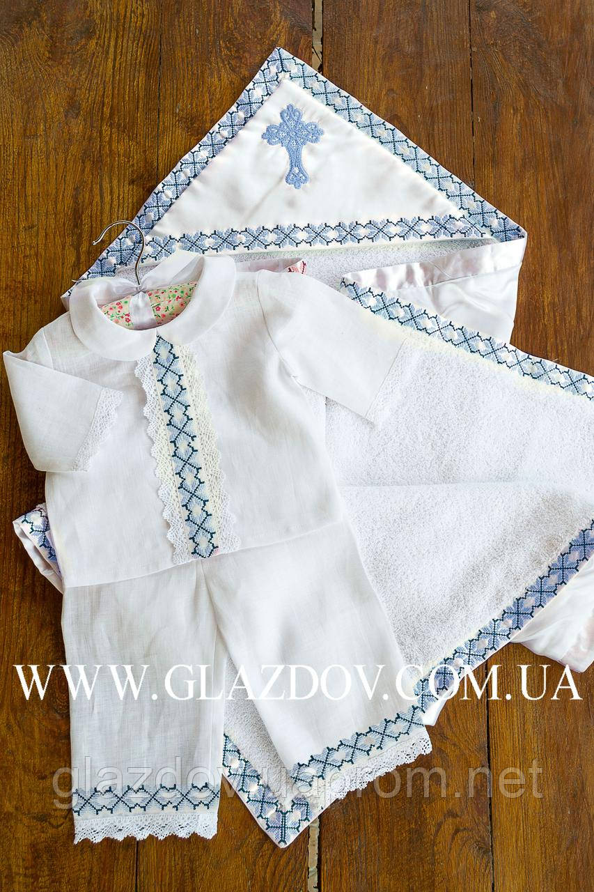 Набор для крещения вышитый для мальчика 42-09, цена 2095 грн — Prom.ua ...