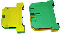 Клеммник заземления наборной JXB 10/35 сечение min/max 0,5-10 желто-зеленый Electro