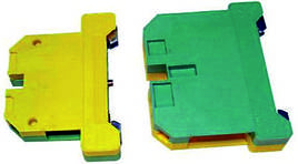 Клемник заземлення набірної JXB 35/35 переріз min/max 0,5-35 жовто-зелений Electro