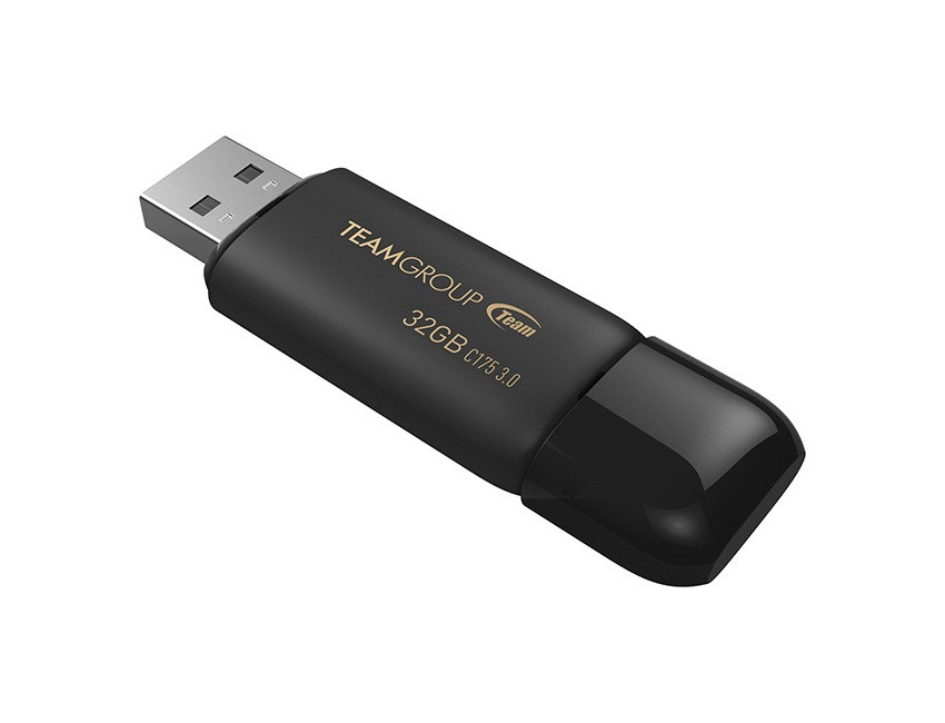 USB Флеш-накопичувач 32GB Team C175 Pearl Black (TC175332GB01)