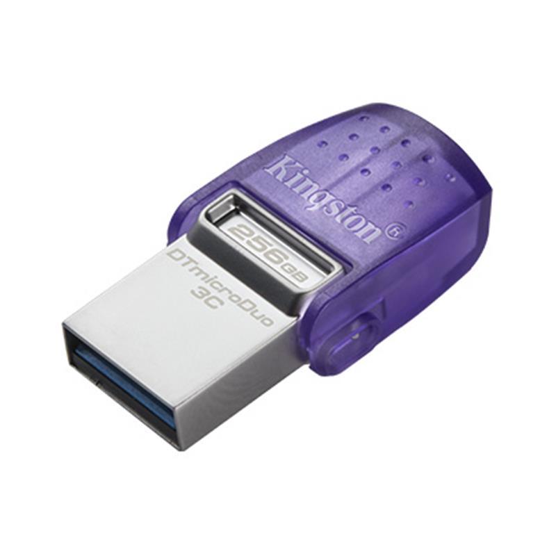 Флеш-пам'ять USB3.2 256GB Type-C Kingston DataTraveler microDuo 3C (DTDUO3CG3/256GB)