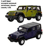 Bburago Автомодель - Jeep Wrangler Unlimited Rubicon (1:32) (18-43012)