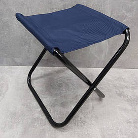 Стілець розкладний синій A-Plus 1904