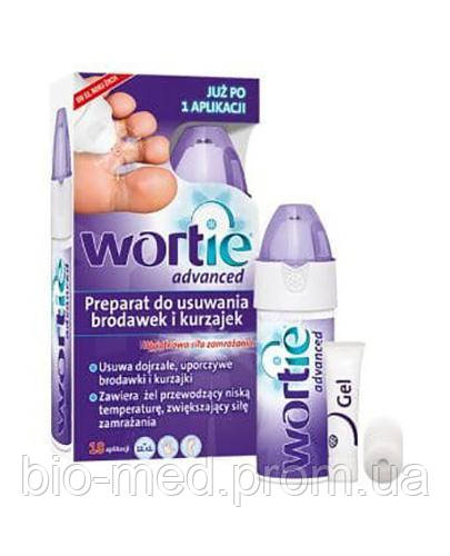 Wortie Advanced — видалення бородавок, папілом, кондилом, 50 мл, фото 1
