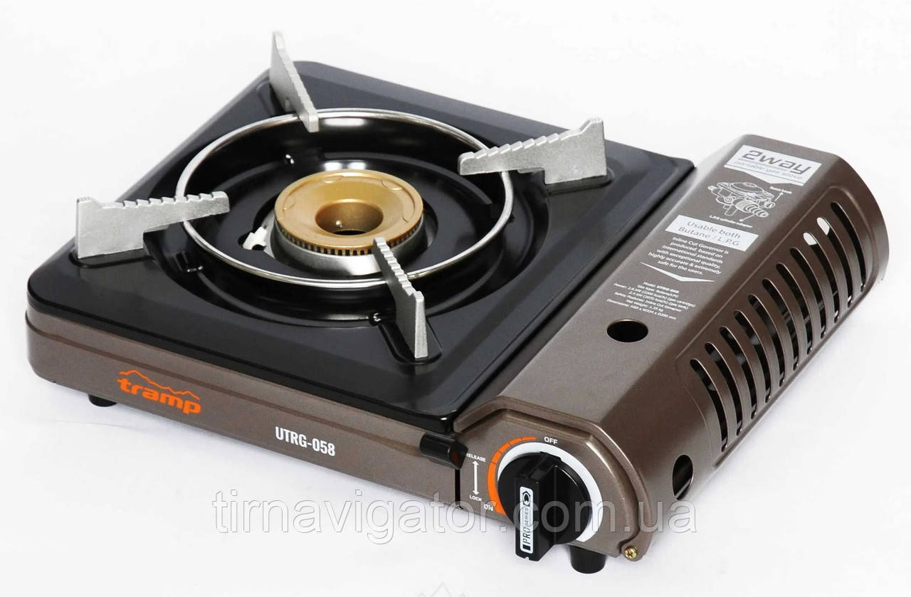 Газова плита туристична Tramp UTRG-058 зі штуцером, фото 1