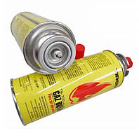 Газовый баллон одноразовый цанговый 227гр 400мл TIROSS (Польща)