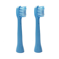 Насадки для Soocas C1 Kids (2 шт) на детскую электрической зубную щетку сменные насадки для соокас с1 3 цвета Синий (Blue)
