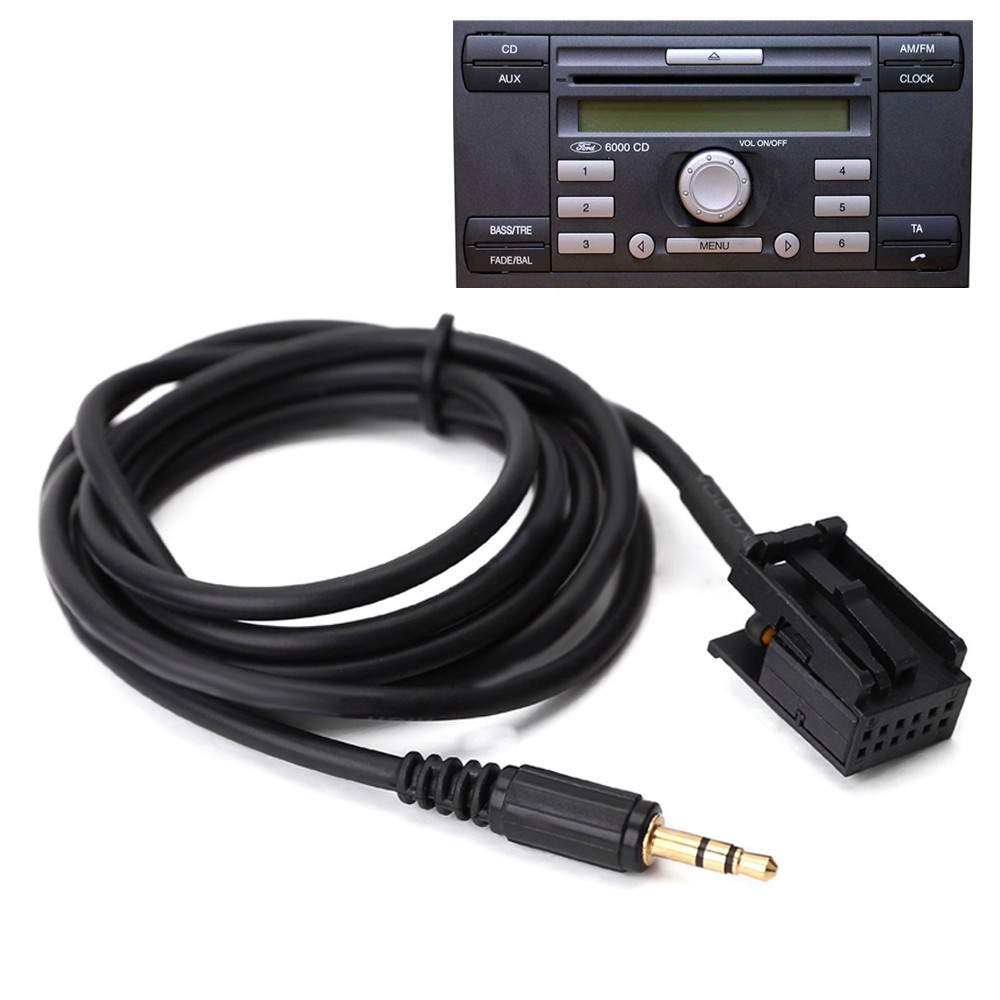 AUX кабель для магнітоли Ford 6000CD 5000CD 6006CDC Sony CDX [12pin/тато]