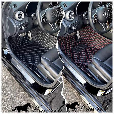 Комплект килимків 3D Maserati Levante VW Audi Q7 Q8 Etron BMW Lexus Toyota, фото 2
