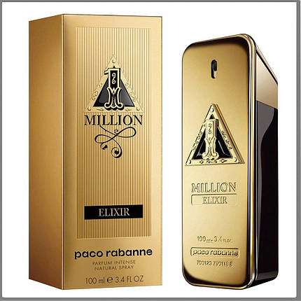 Paco Rabanne 1 Million Elixir парфумована вода 100 ml. (Пако Рабан 1 млн Еліксир), фото 2