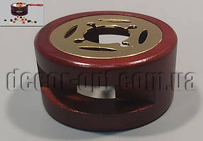 Спеціальна кругла піч для топки сургуча з вогнетривким лаком 7,8х3,8 см