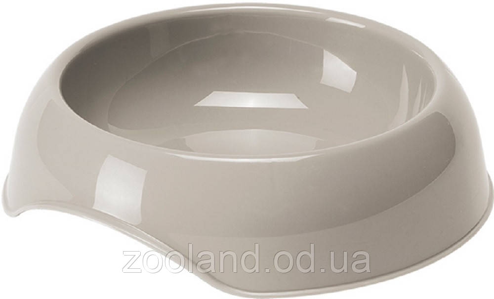 BA000330 Moderna Gusto Пластикова миска для собак і котів тепло-сіра, 200 мл