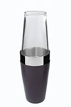 Шейкер One Chef Бостон коричневий зі склянкою (214146/BO-08R-BR)