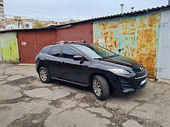 Поперечени у штатні місця під ключ Wingbar V3 (2 шт) Сірі для Mazda CX-7 2006-2012рр