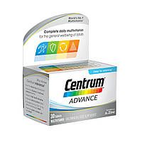 Мультивитаминный комплекс Centrum Advance Multivitamins and Minerals для женщин и мужчин (30 шт) Centrum