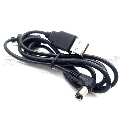 Кабель живлення USB to DC 5.5.x2.1 мм ноутбука, фото 3