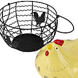 Вазочка "Жовта курочка" ELISEY, фото 2