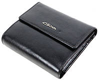 Мужское кожаное портмоне со съемным картхолдером Giorgio Ferretti черное TopShop TS