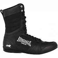 Боксерки Lonsdale Contender Junior Boxing Black/White, оригінал. Доставка від 14 днів