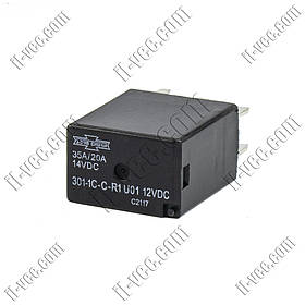 Реле Song Chuan 301-1C-C-R1 U01 12VDC, SPDT 32A/20A
