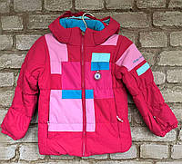 1, Зимняя яркая лыжная теплая куртка на девочку Obermeyer Обермеер Размер 6Т (рост 110-120)