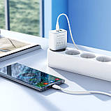 МЗП Borofone BA67A PD20W+QC3.0 (1USB-A/1C) + кабель Type-C to Type-C, фото 6