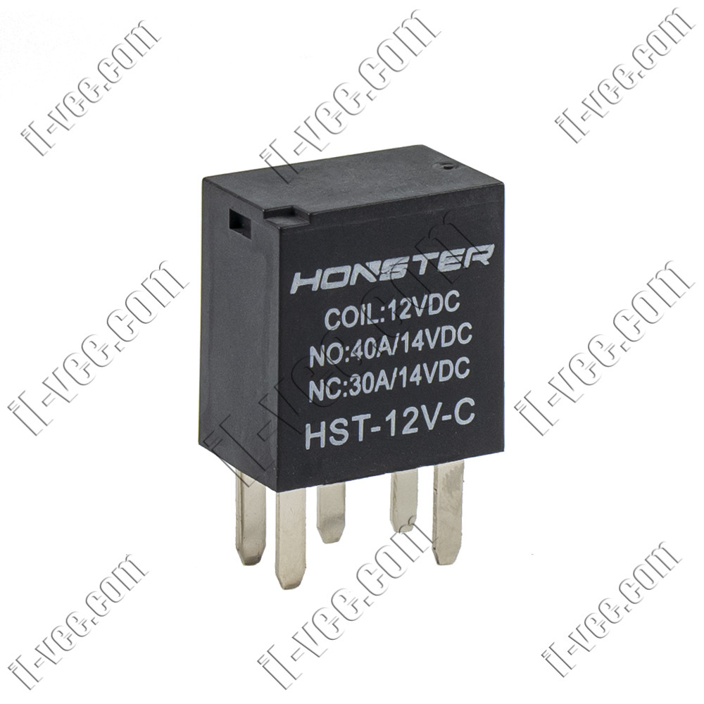 Реле HST-12V-C 12VDC, SPDT 40A/30A 14VDC, фото 1