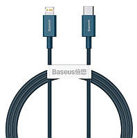 Кабель для Айфон Baseus Superior Series Fast Charging Data Cable Type-C to Lightning PD 20W Blue 1м CATLYS-A03