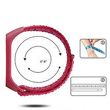 Ремешок Nylon Style BeCover для Xiaomi Mi Band 7 Orange (707665), фото 4