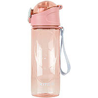 Пляшка для води Kite 530 мл ніжно-рожева K22-400-01