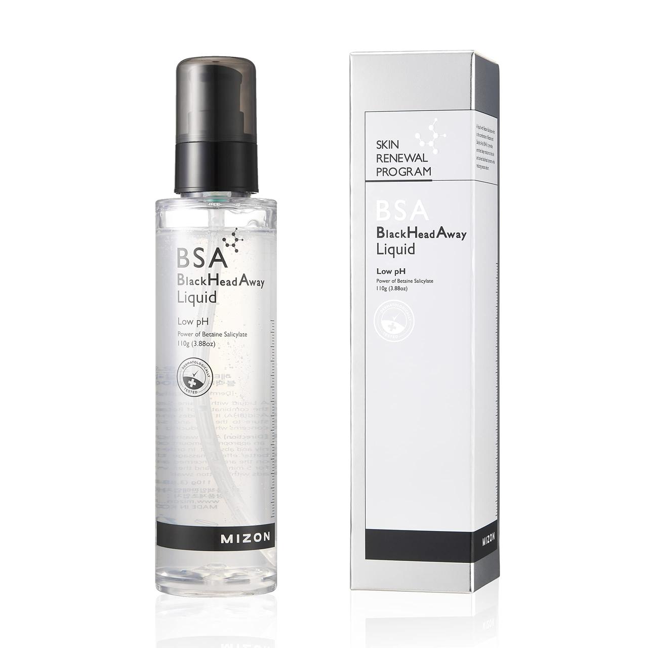 Ессенція з саліциловою кислотою Mizon Blackhead Away Liquid 110 мл.