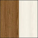 Вітрина розпашна у вітальню з ДСП REG1D1W Лана Горіх верона/Ясен сніжний Gerbor, фото 6