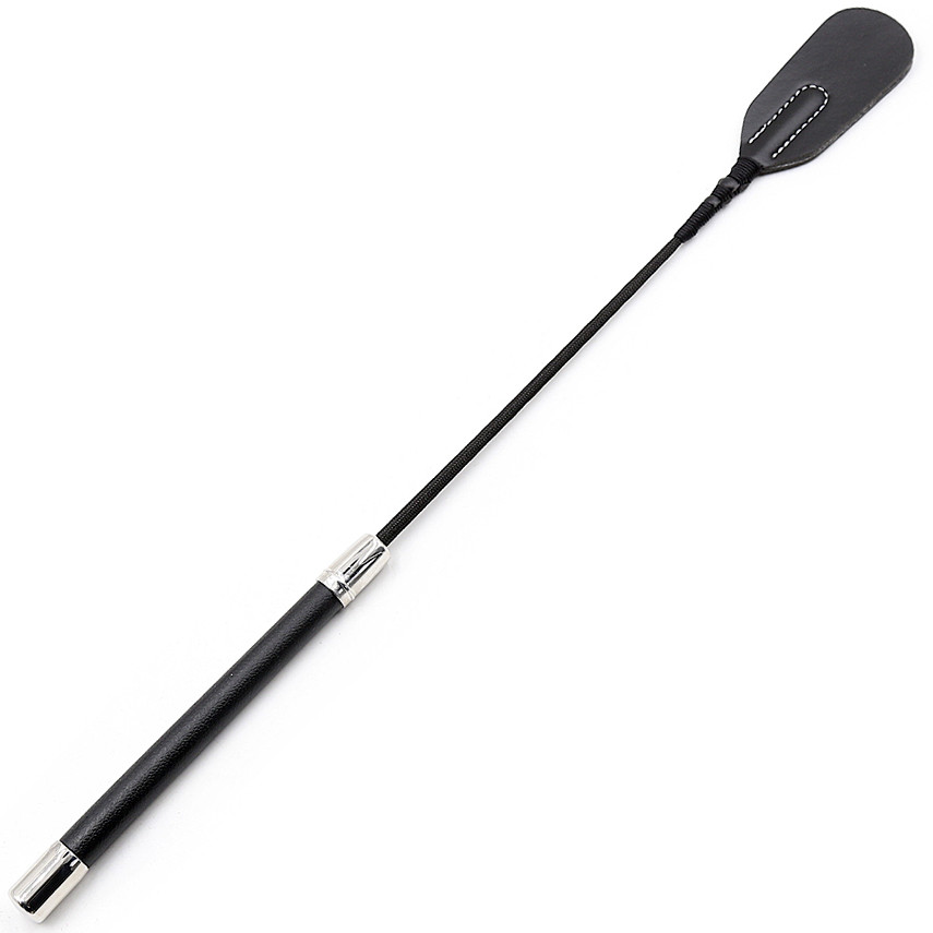 Стек для БДСМ-ігор Punishment колір чорний M, фото 1