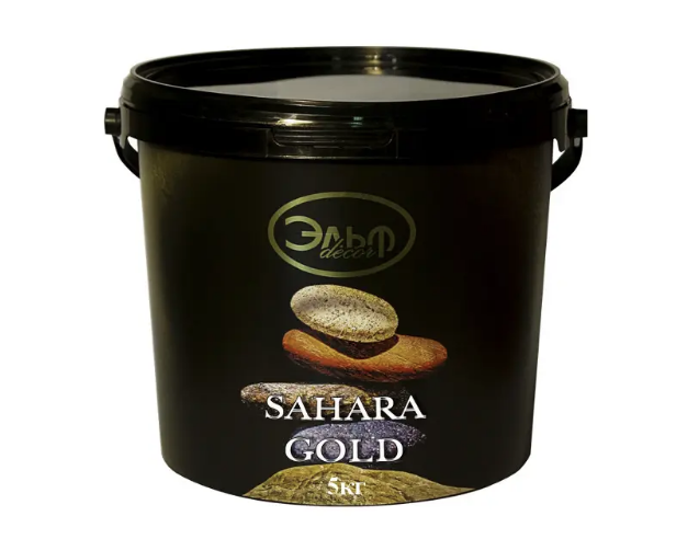 Штукатурка декоративна інтер'єрна "золоті дюни" ELF DECOR SAHARA GOLD