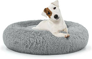 Лежанка для собак та котів LBT 60 см світло-сіра (9571)