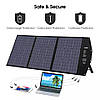Портативна сонячна панель 100 ват SUAOKI генератор для мобільних пристроїв, фото 3