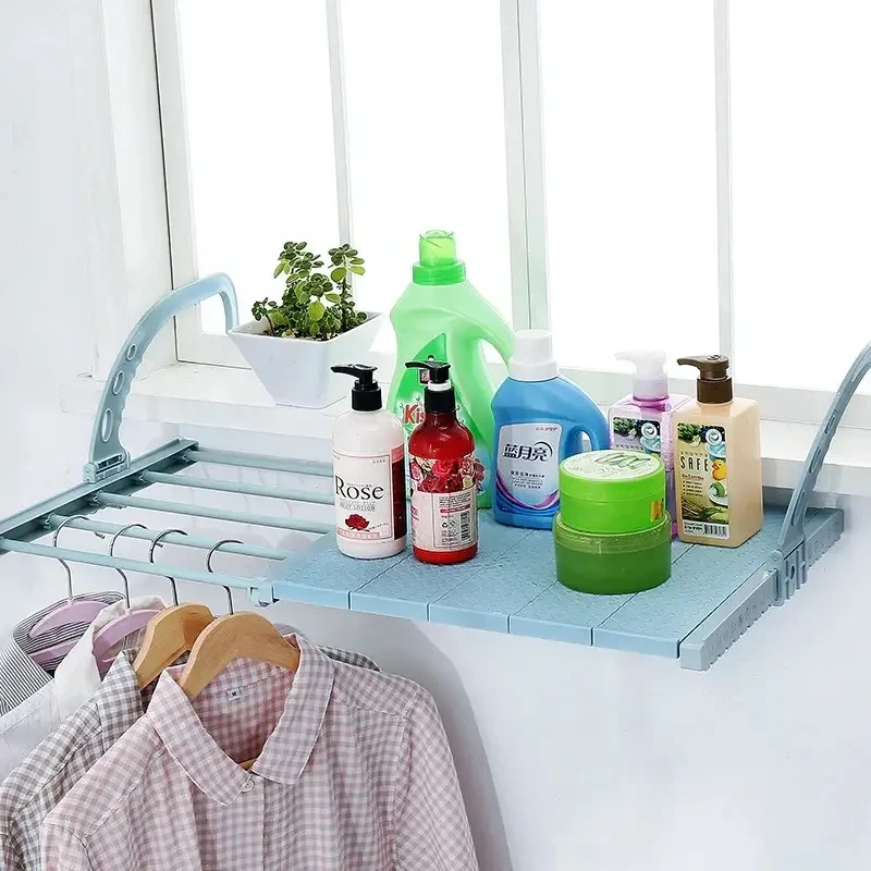 Складная Сушилка для Белья Multi-functional Balcony Shelf (сушилка на ...