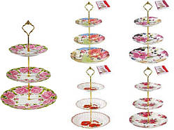 Фруктівниця Olaff триярусна Асортимент