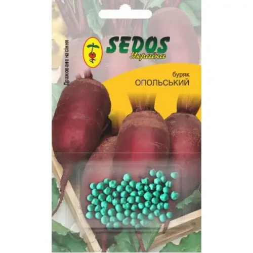 Насіння буряка Опольський 100шт інк ТМ SEDOS