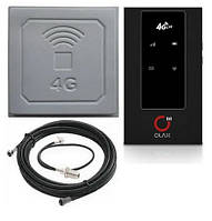 4G Wi-Fi роутер OLAX MF981 + Широкополосная 4G/3G/GSM антенна R-NET 900-2600 МГц 17 dBi